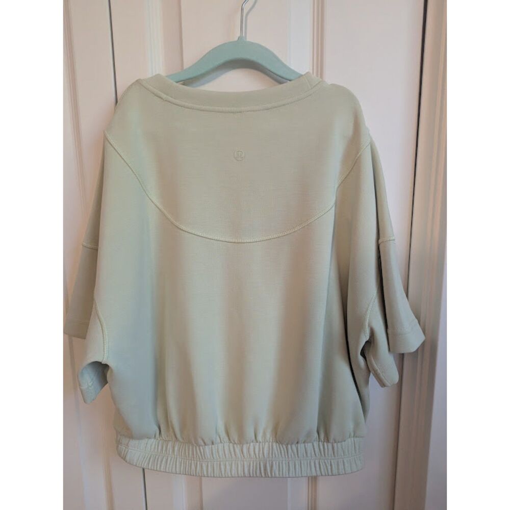 Lululemon softstreme top Kohlrabi Green short sleeves 6 - Picture 4 of 4